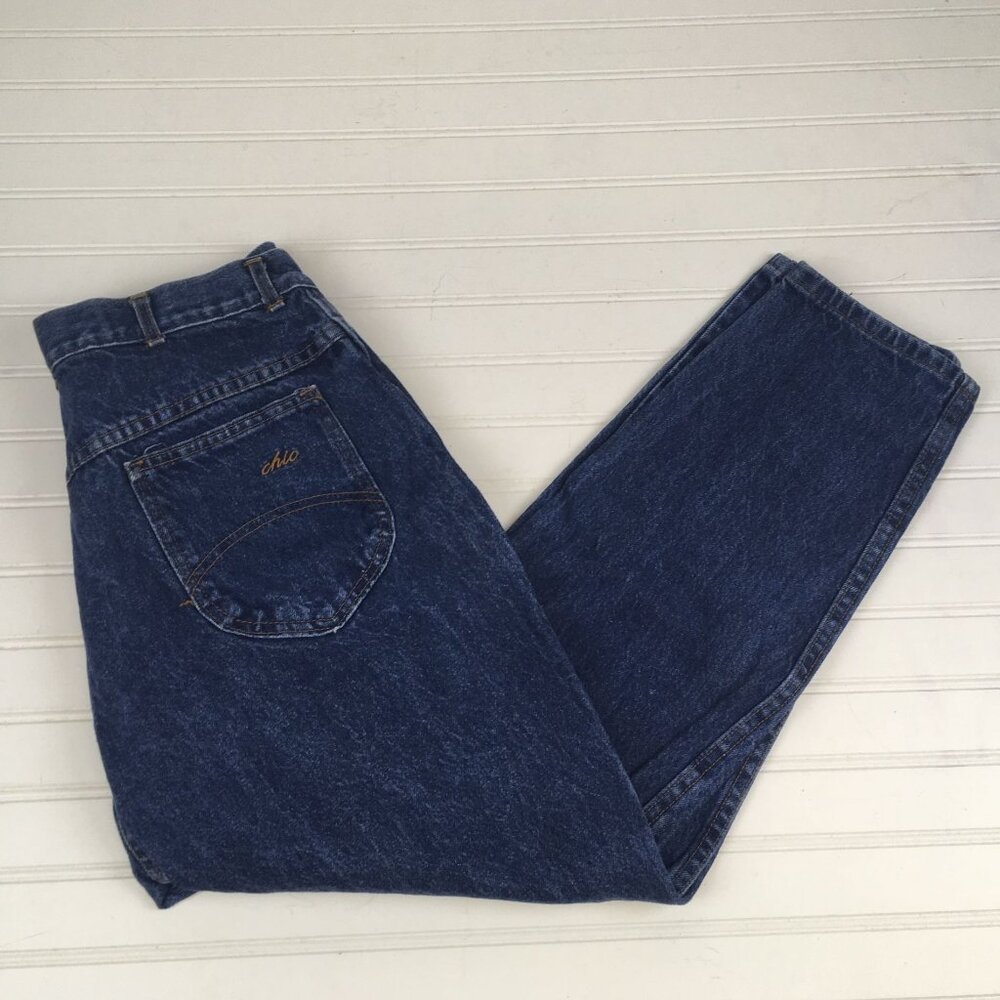 Vintage Chic High Rise Tapered Leg Mom Jeans Womens Size 20 WP